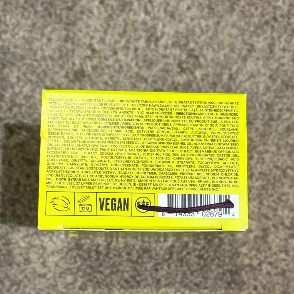 Milk Makeup Vegan Milk Moisturizer - Bright Yellow - Picture 4 of 5